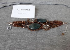 Bracciale Ottaviani Bijoux con pietre dure, cristalli e strass