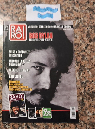 Raro rivista 214 bob - raro, 214-bob