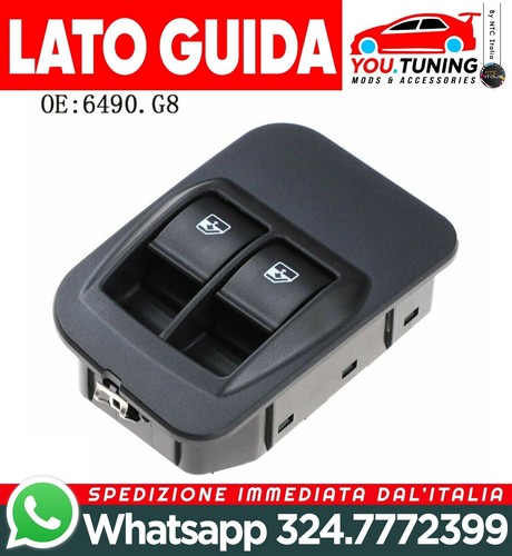 Pulsanti alzavetri guidatore - alzavetri,