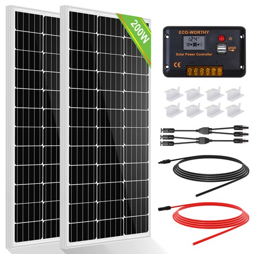 Kit pannello solare 200w - solare,