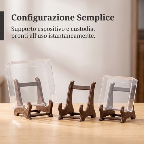 Espositore per tè - in, legno