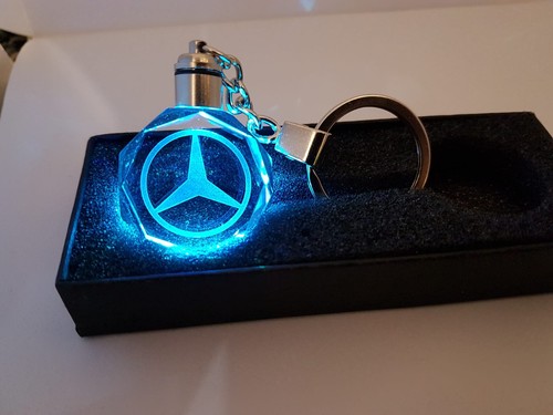 Portachiavi mercedes led nuovo - portachiavi,