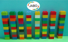 (DR) LEGO Duplo 80 borchie colorate 4 2x2 mattoncini mattoncini confezione kg kg