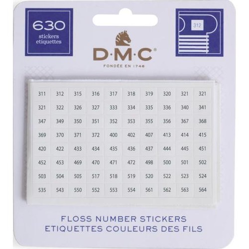 Adesivi numerici dmc per - adesivi,