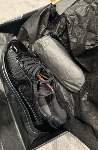 Prada sneaker uomo nero - prada,