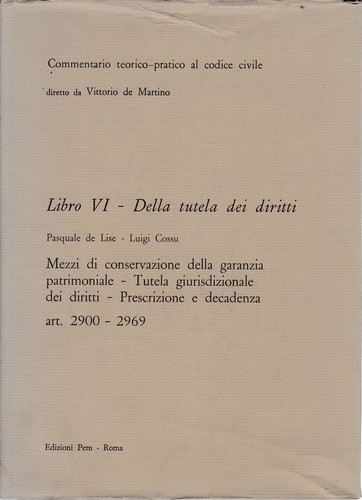 Commentario teorico pratico - teorico-pratico, al