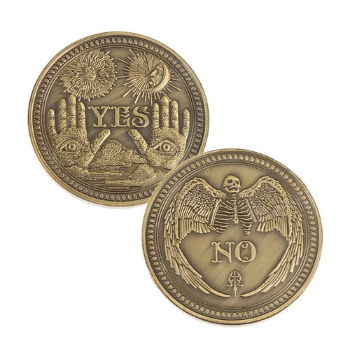 Moneta souvenir per testa - testa, o