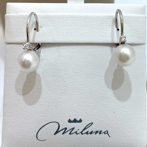 Mor657bm 003 orecchini perla - mor657bm-003,