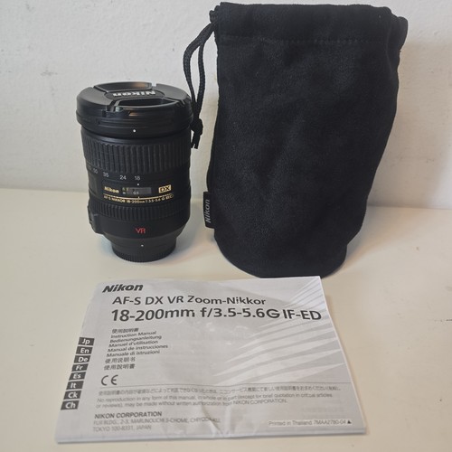 Nikon nikkor 18 200mm - nikon, dx