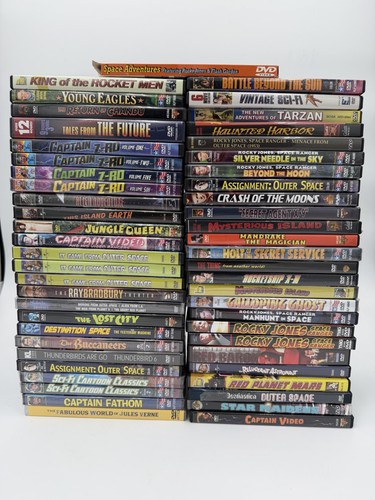 Lot vintage dvd - sci, fi