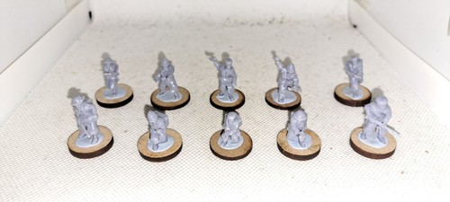 20mm ww2 goumiers francesi x10 - francesi,