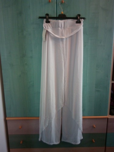 Pantalone estivo bianco - pantalone,