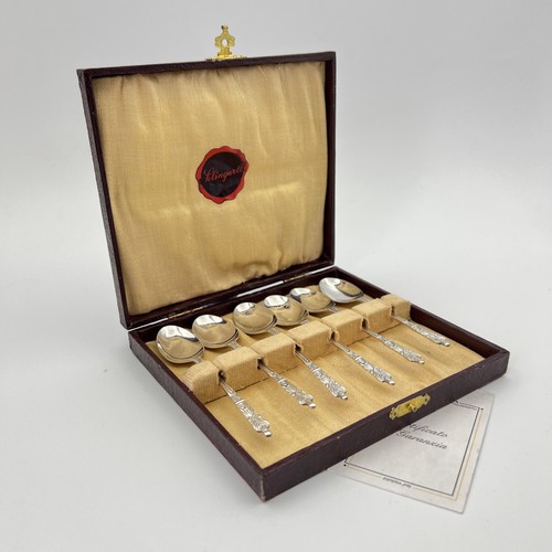 Set cucchiaini antichi 900 - cucchiaini,