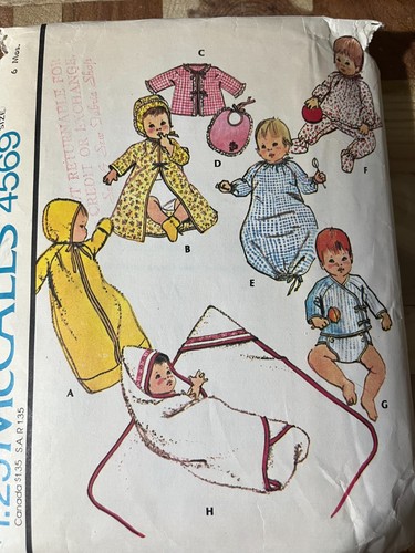Mccalls pattern 4569 - mccalls, baby