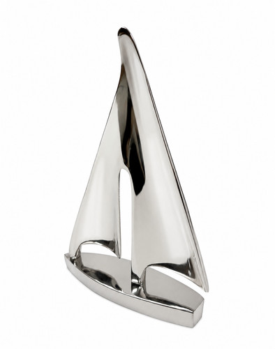 Scultura barca vela moderna - vela,