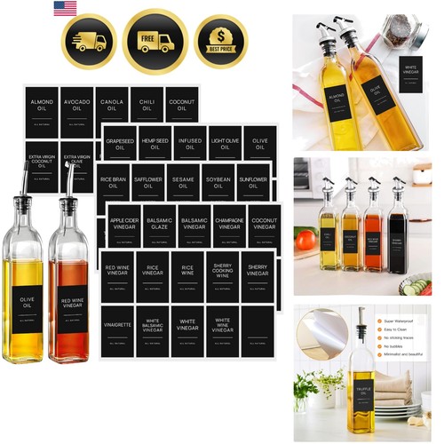 Etichette olio aceto per - olio,