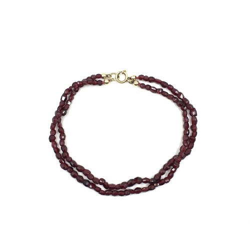 File bracciale granato - 2,