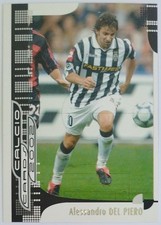 Calcio Cards 2002 Panini Card 48 Alessandro Del Piero Juventus