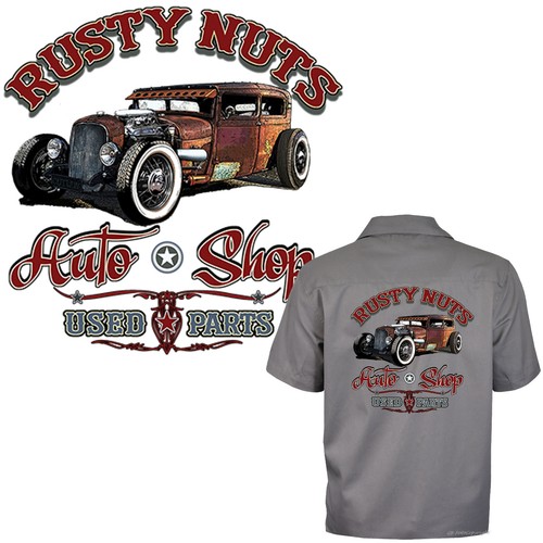 Camicia hot rod work - hot,