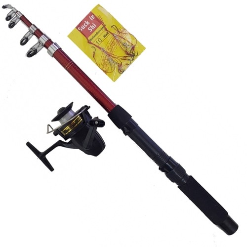 Kit canna pesca estensibile - da,