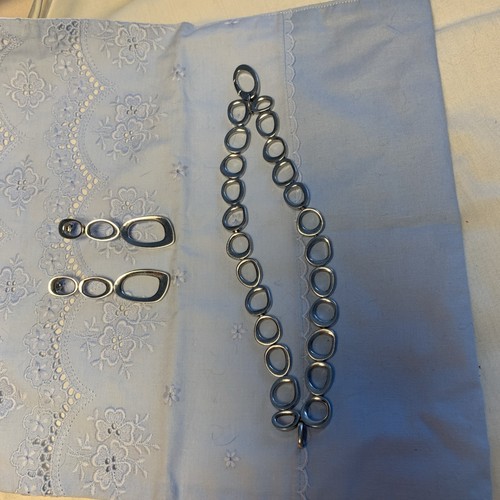 Fossil parure vintage acciaio - parure,