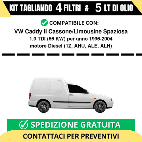 Tagliando per caddy ii - tagliando,