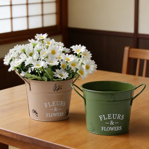 Contenitore fiori tondo - , in