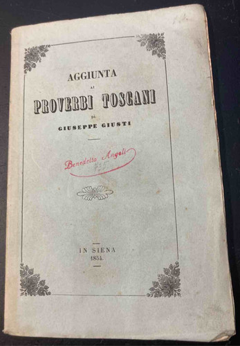 Gotti aggiunta ai proverbi - aggiunta,