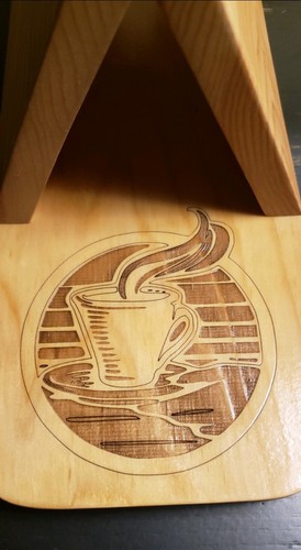 Solid wood cedar - book, rest