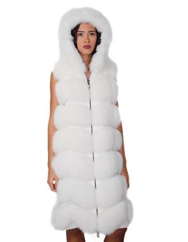 Gilet lungo 112 - , pelliccia
