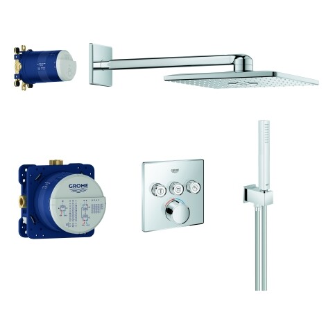 Grohe concealed shower system - concealed,