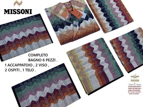Set spugne missoni completo - missoni,