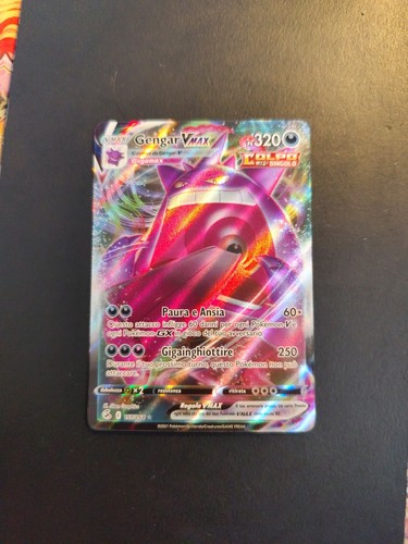 Carta pokemon gengar vmax - carta,