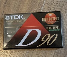 TDK Cassetta Nera Nuova