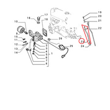 TUBO OLIO FIAT COUPE' - TIPO -