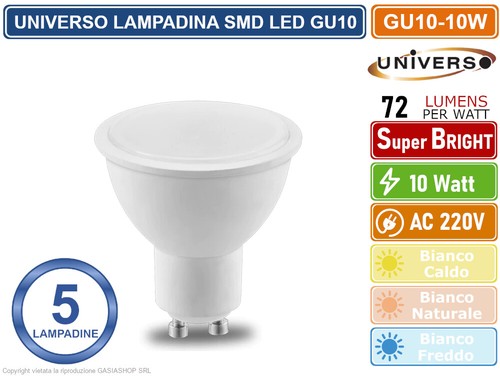Universo lampadine led gu10 - led,