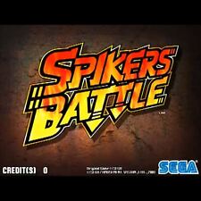 Gioco D'Azione 3D Usato Spikers Battle Segs NAOMI GD-ROM + Chip Chiave