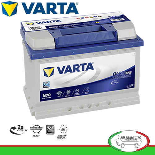 Batteria varta 70ah 12v blue - batteria,