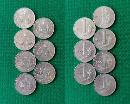 Repubblica italiana lire - repubblica, 1