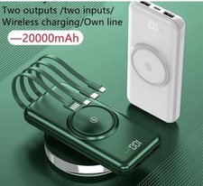 Power bank 20000mah wireless - power,