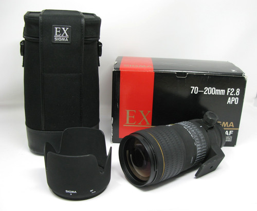 Sigma hsm 200 f 2 - 70-200, mm