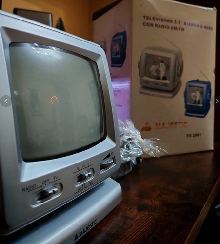 Televisore vintage majestick - televisore,