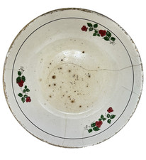 PIATTO COPPA CENTRO TAVOLA CERAMICA Terraglia FINE 700 MAIOLICA PORCELLANA