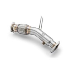 Downpipe per Audi A4 Avant 2.0 TDI 8ED B7 senza DPF catalizzatore 63,5mm 2,5"