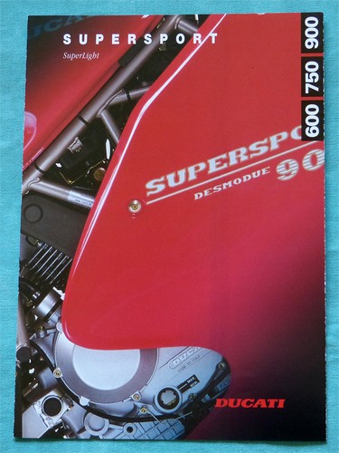 Brochure ducati 900 - ducati, 750,
