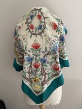 Sciarpa di seta beige S36#