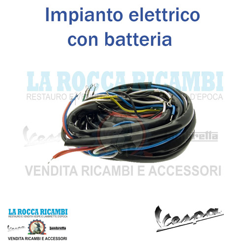 Impianto elettrico con - impianto,