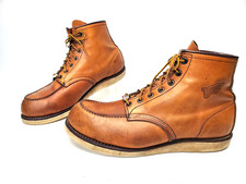 Stivali Red Wing 875 Heritage Classic Moc Toe suola zeppa uomo US 12 EE / EU 46