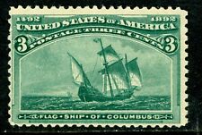 USA 1893 Colombiano 3¢ Verde