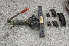 CURVATUBI PIEGATUBI MINGORI TUBI ACCIAIO CON 6 MATRICI DA 3/8 A 1 1/2